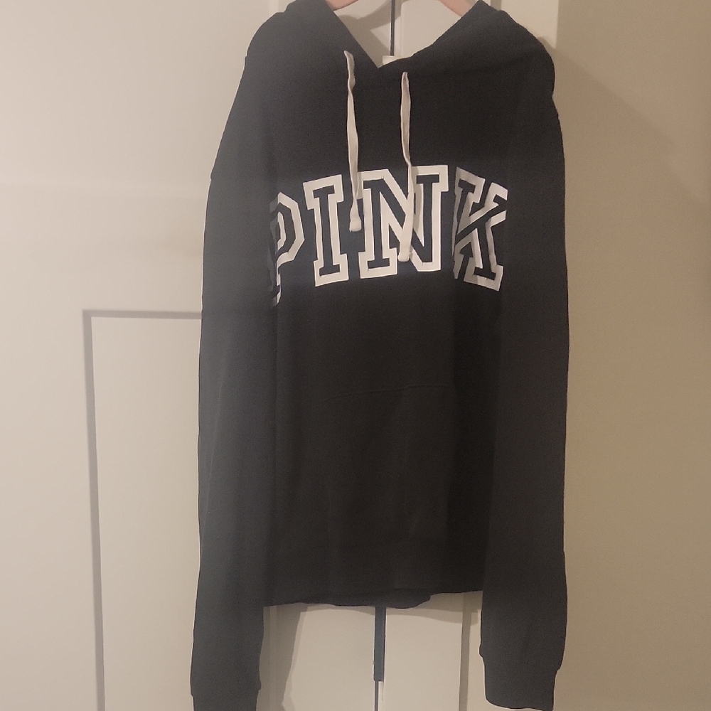 Victoria's Secret Pink Black Hoodie